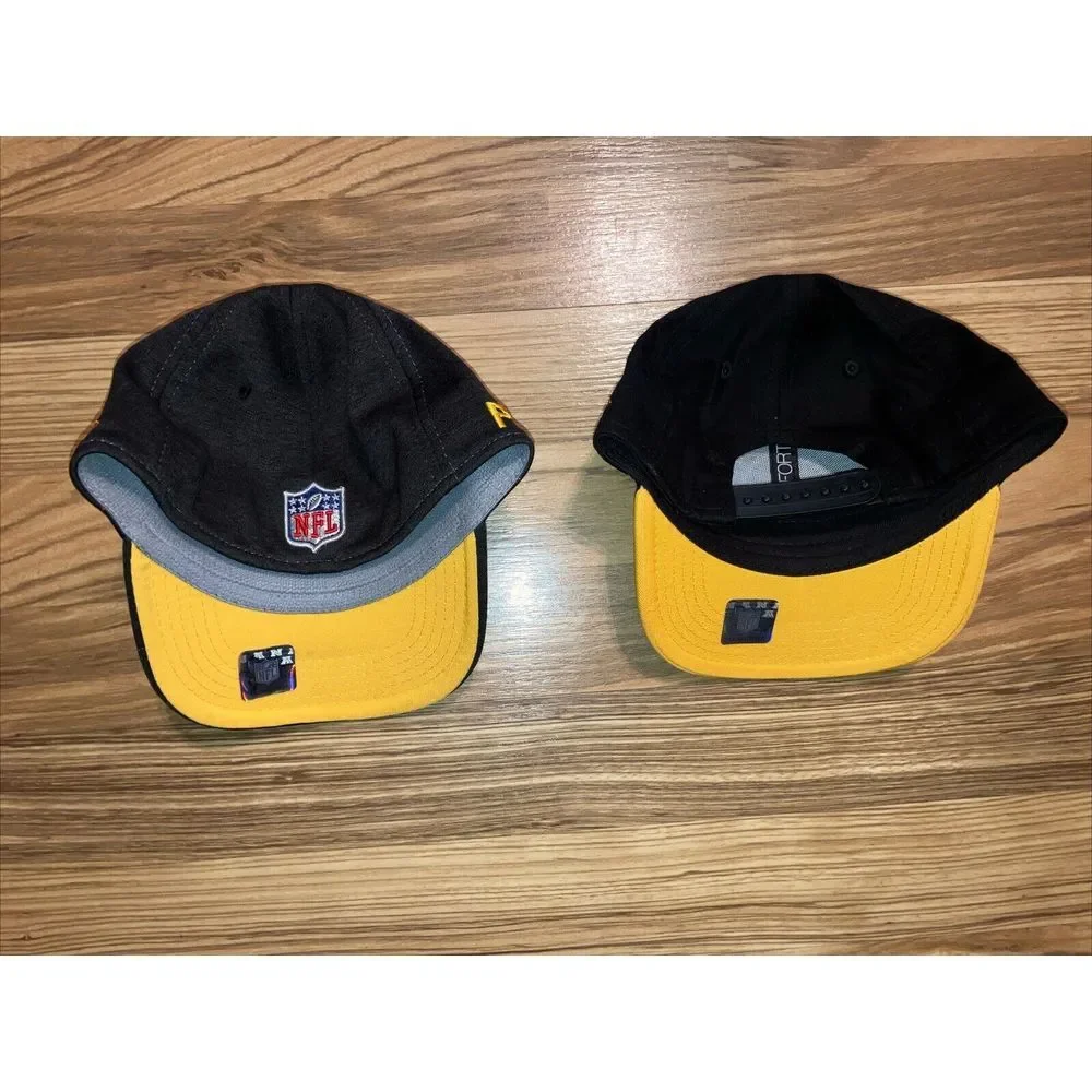 Pittsburgh‎ Steelers Toddler  Hats One Fitted & One SnapBack EUC